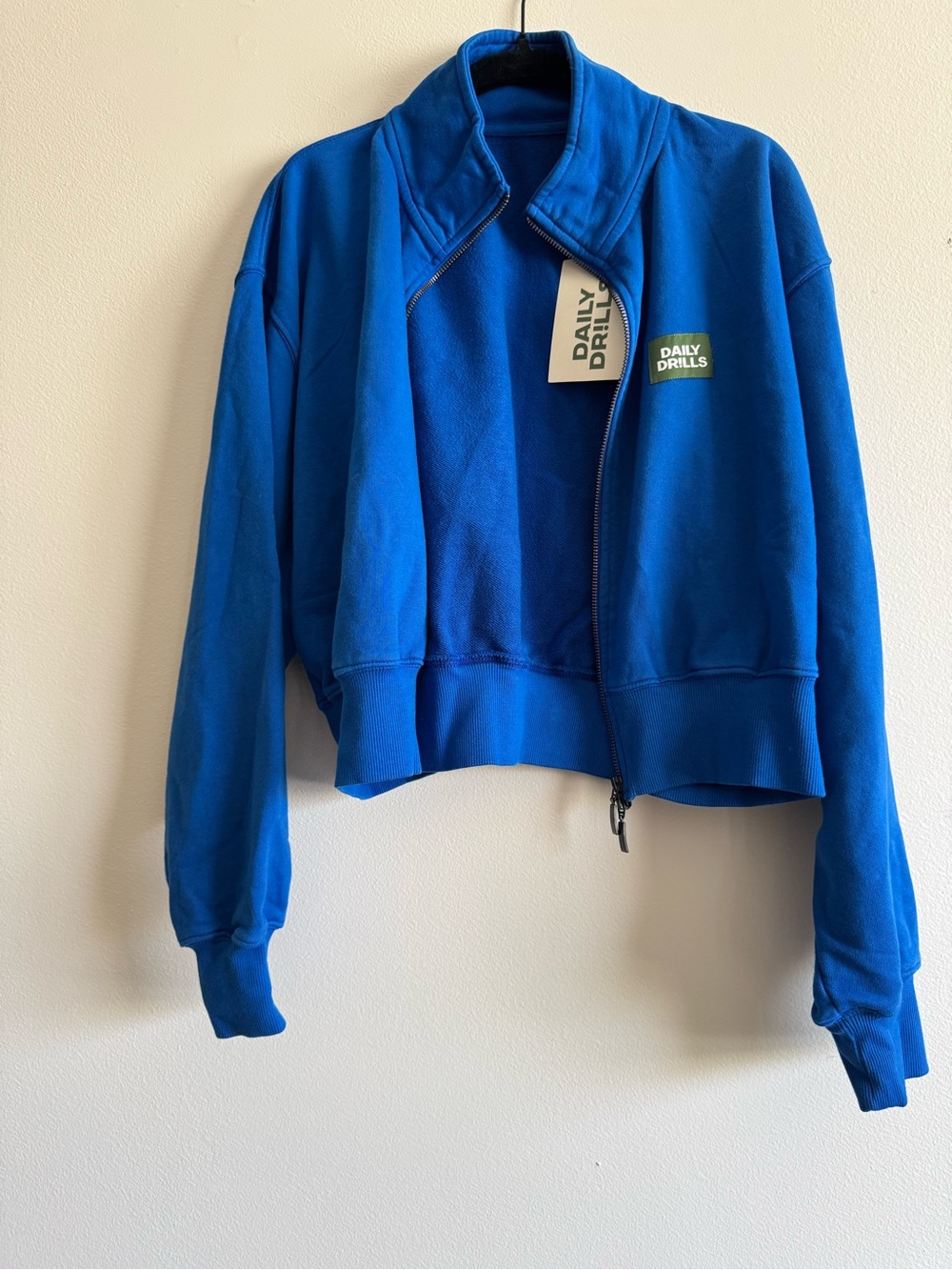 Daily Drills cobalt Blue Zip-Up Jacket Xs/s
